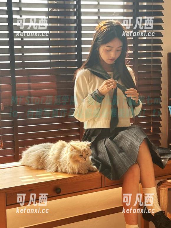 MFStar模范学院 - 细腻光影下的美七mia，白裙写真作品让你感受唯美瞬间！.txt