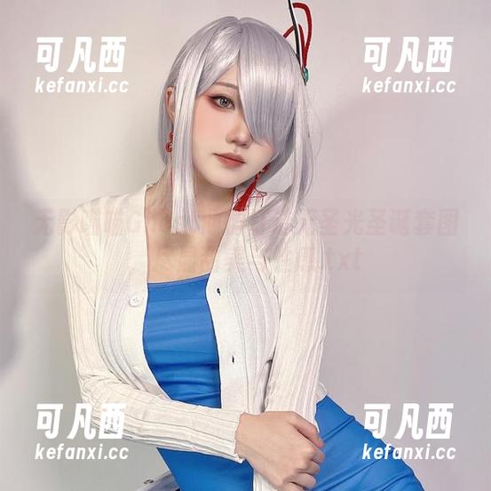 无影喵喵Ghost倾情打造无圣光圣诞套图，尽显甜美与性感.txt
